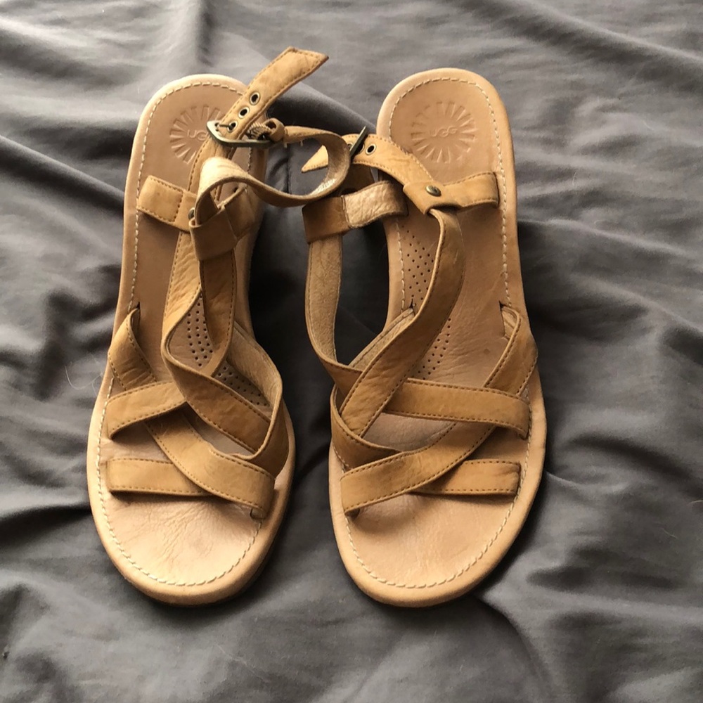 UGG wedge sandals